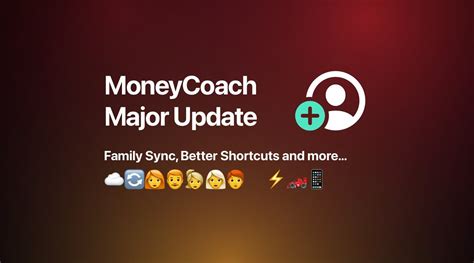 moneycoach family sharing.